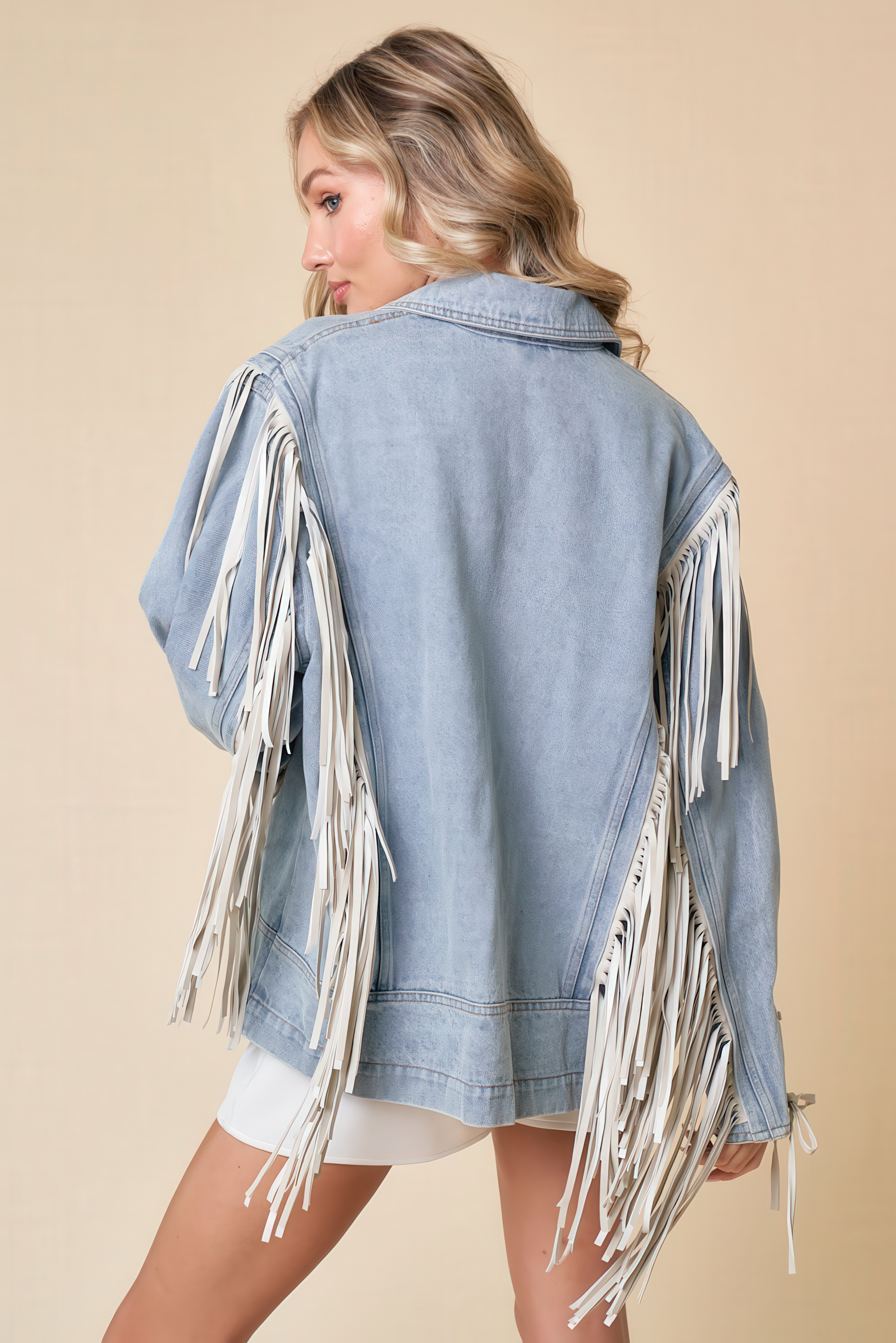 The Fringed Denim Jacket
