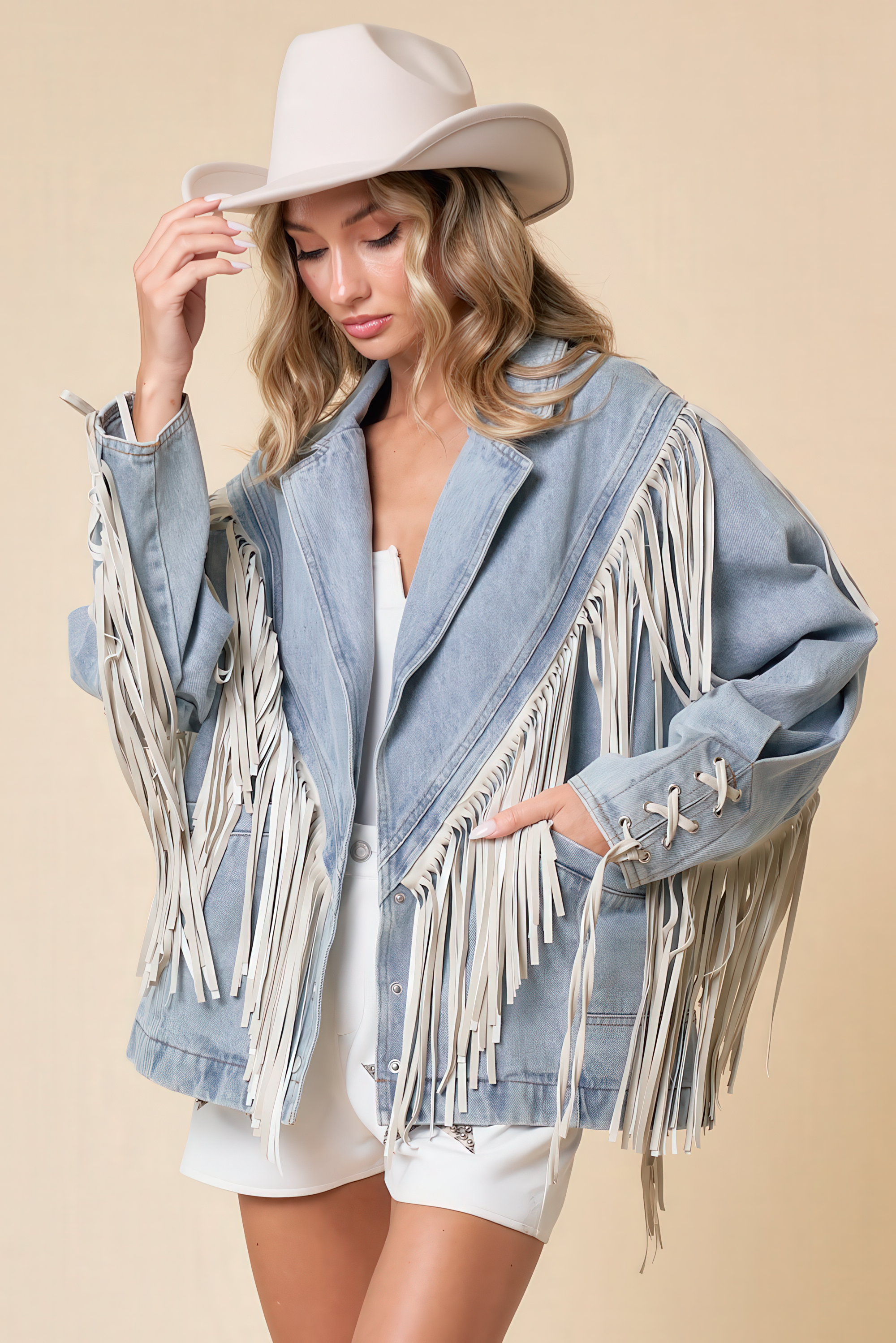 The Fringed Denim Jacket