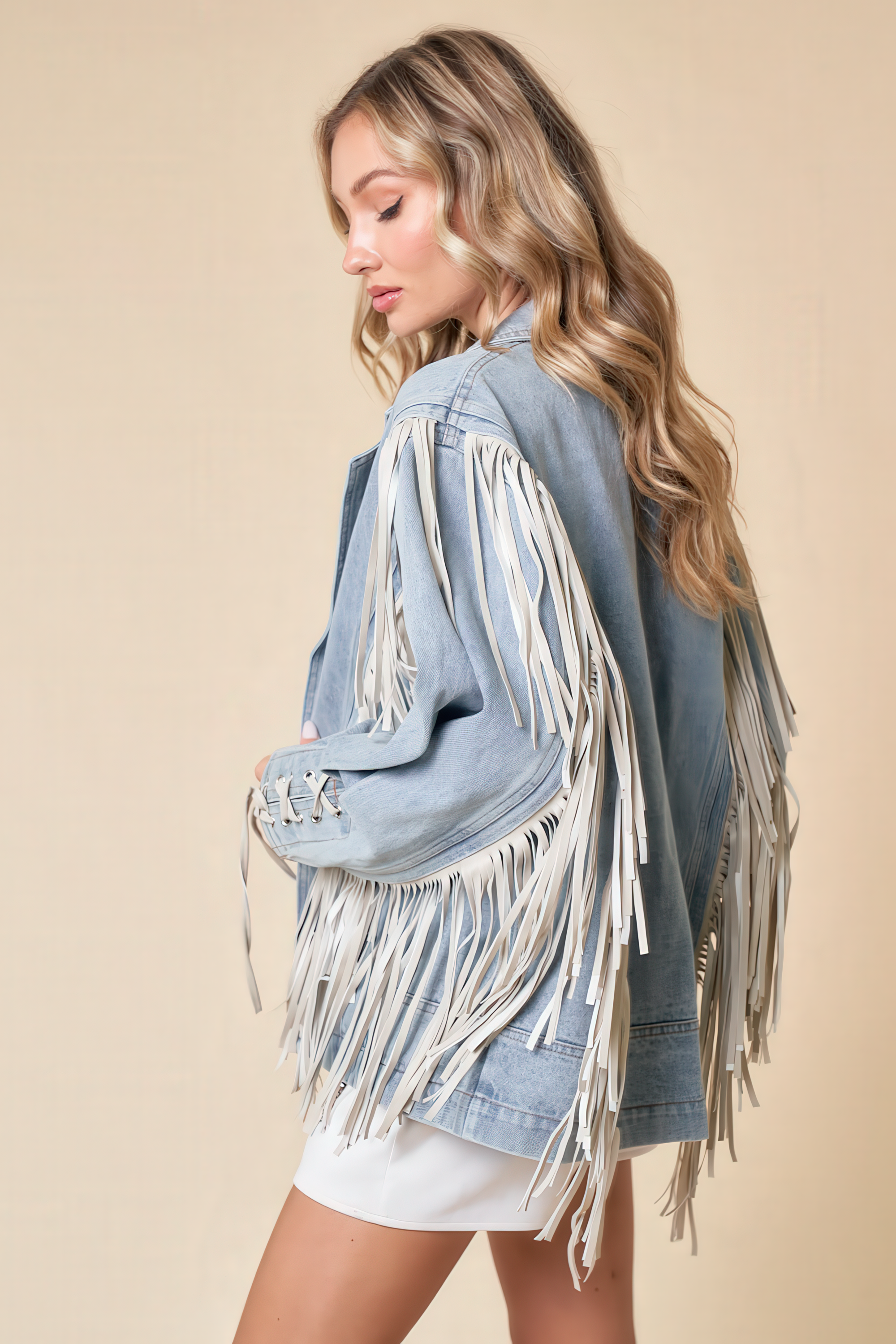 The Fringed Denim Jacket