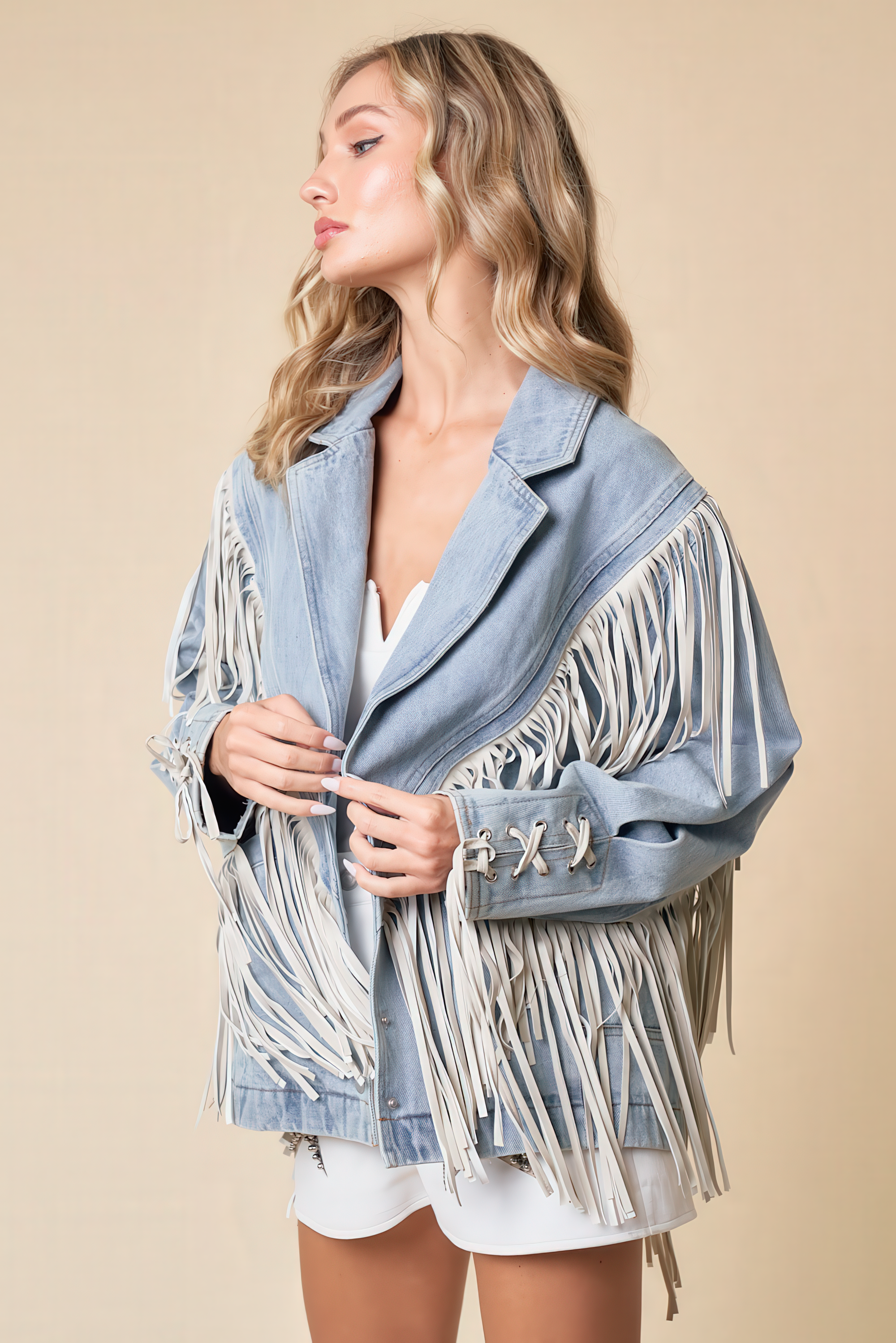 The Fringed Denim Jacket